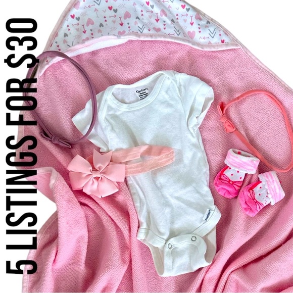 Newborn baby girl bundle lot - Picture 2 of 11